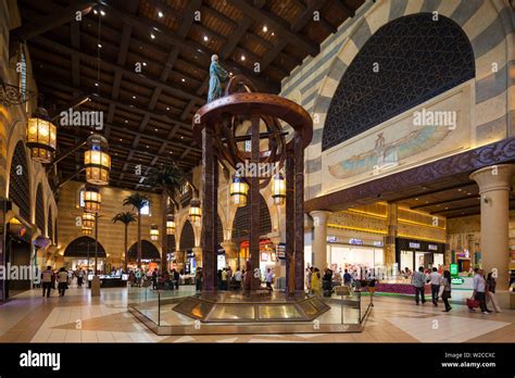 Uae Dubai Western Dubai Ibn Battuta Mall Shopping Mall Built With