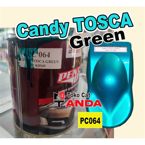 Jual Penta oto Candy Tosca Green PU PC064 - Candy Tosca PU - cat Candy ...