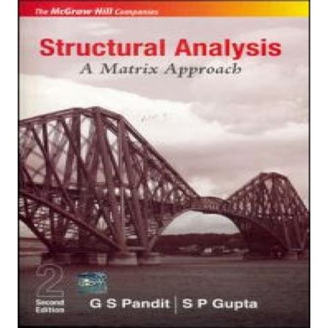 Buy Structural Analysis A Matrix Approach Best books of mechanical ...