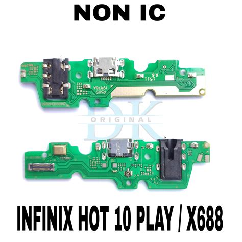 Konektor Charger Infinix Hot Play X Usb Papan Cas Mic Pcb Board