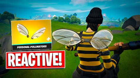 New Personal Pollinators Reactive Back Bling Combos Fortnite