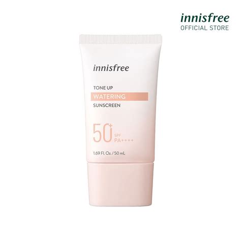 Kem Chống Nắng Nâng Tông Innisfree Tone Up Watering Sunscreen Spf 50