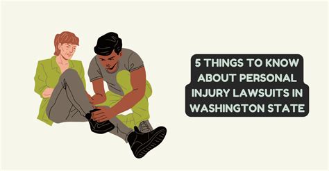 5 Things To Know About Personal Injury Lawsuits In Washington State