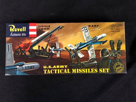 Revell Us Army Tactical Missiles Set Authentic Model Kit In Box