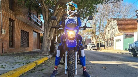 Mi Hermano Probando Su Moto Nueva Smx Kil Metros Youtube