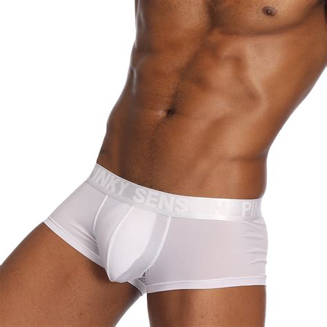 Mens Ice Silk Seamless Breathable U Convex Pouch Underwear At Banggood