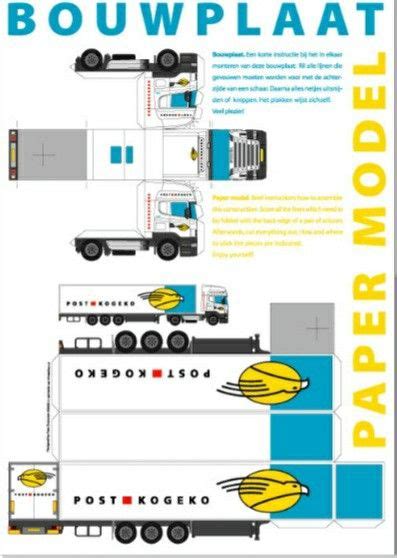 Pin By Roberto Santana On CaminhÕes Pra Montar Paper Models Paper Model Car Paper Toys Template