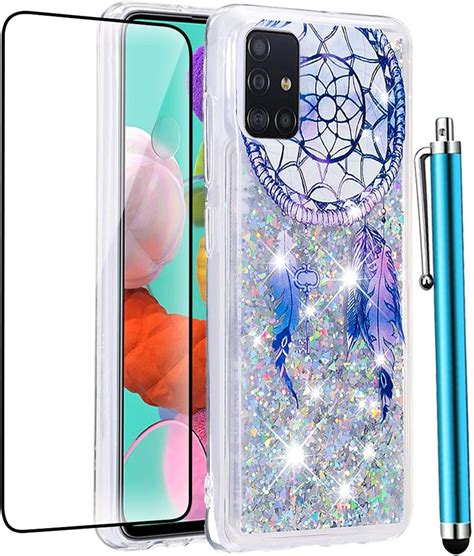 Caiyunl For Samsung Galaxy A Case Not A G With Tempered Glass