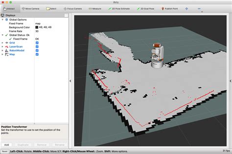 Mapping And Localization In ROS2 Robot Chisel