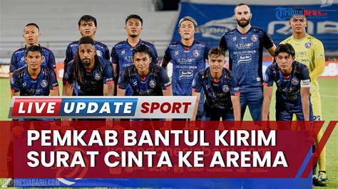 Arema FC Dapat Surat Cinta Dari Pemkab Bantul Dilarang Pakai Stadion