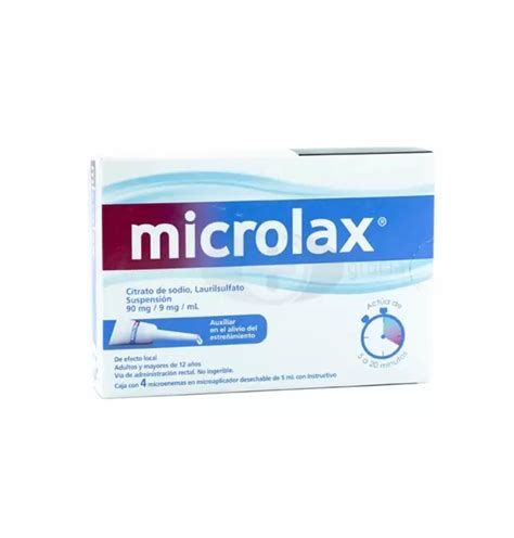 Microlax 90 Mg 9 Mg 4 Microenemas 5 Ml