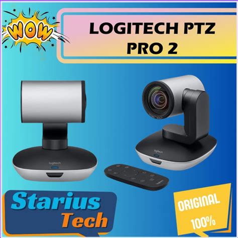 Jual Logitech PTZ PRO 2 Webcam Video Conference Camera 1080P Kota