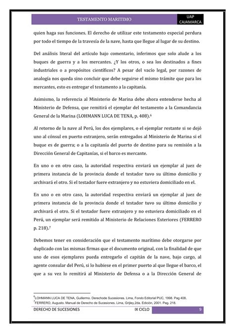 Testamento marítimo sucesiones 2012 PDF