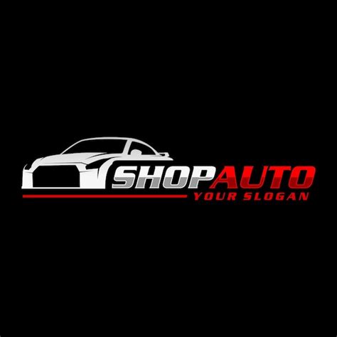 Premium Vector | LOGO SHOP AUTO