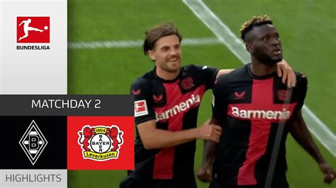 Impressive Leverkusen Borussia M Gladbach Bayer Leverkusen