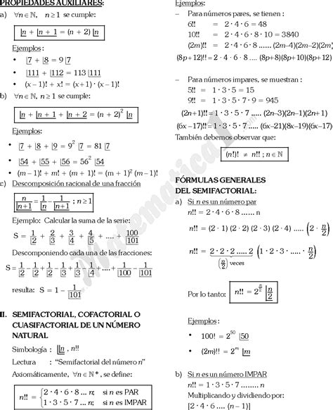 Factorial De Un Numero Y Numero Combinatorio Ejercicios Resueltos Pdf