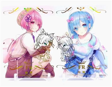 REM RAM RE ZERO 2 CARTES Goddess Story Anime Waifu Card FR NS 10M03 EUR