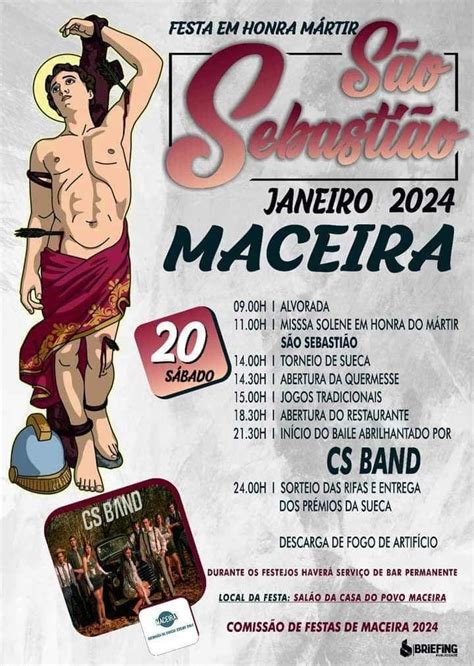 Festa em Honra de São Sebastião 2024 Maceira