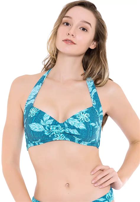 Buy Sunseeker South Pacific Hibiscus B D Cup Bikini Top 2024 Online