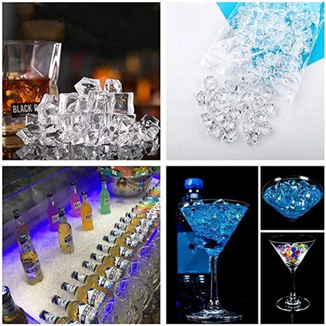 Buy 200 Pcs Fake Crushed Ice Rocks Acrylic Crystal Diamonds Fake Ice Cubes Gems For Home Wedding