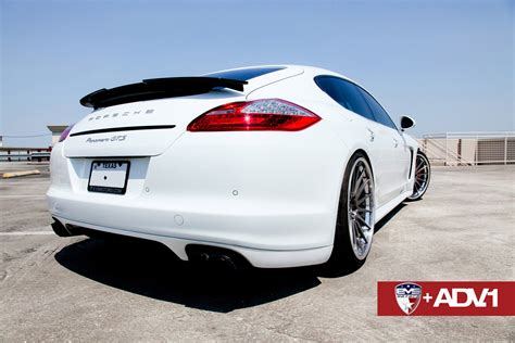 Evs Motors Puts Its Hands On White Porsche Panamera Gts — Gallery