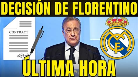 YA ES OFICIAL FLORENTINO TOMA LA DECISIÓN FINAL NADIE ESPERABA