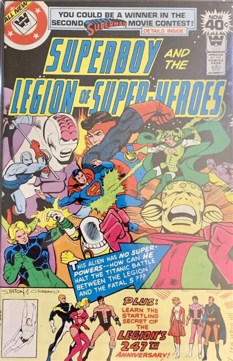 Superboy And The Legion Of Super Heroes 247 Whitman Variant Value