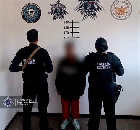 Detienen A Hombre Por Robo A Comercio NTR Zacatecas