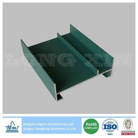 Green Powder Coated Aluminium Profile For Sliding Window From China