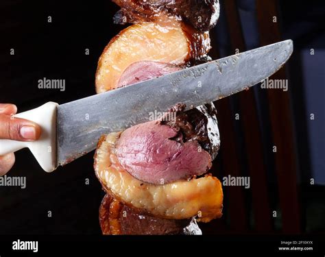 Picanha Traditional Brazilian Beef Cut Stock Photo Alamy