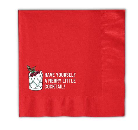 Christmas Cocktail Napkins Christmas Party Festive Af Funny Christmas Party Holiday Party