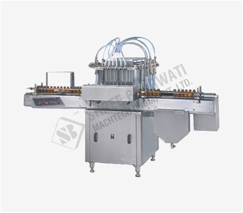 Volumetric Six Head Liquid Filling Machine Shree Bhagwati Machtech