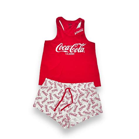 Pijama Mujer Coca Cola La Maleta Por El Mundo