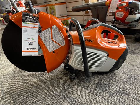 Great Western Outdoor Stihl Ts Cut Off Machine In Off