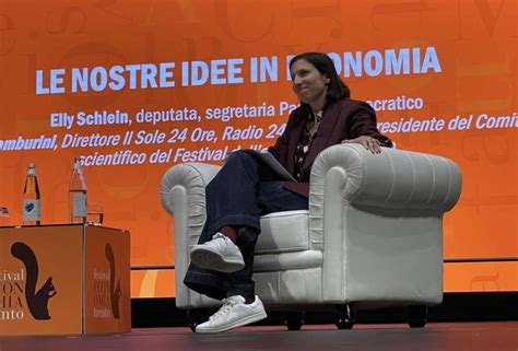 Elly Schlein Al Festival Dell Economia Di Trento Dago Fotogallery