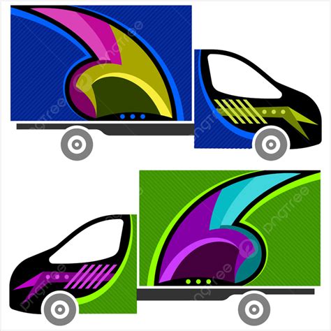 Cargo Van Vector Art PNG, Delivery Van Graphics Cargo Vehicle, Abstract, Vinyl Ready, Ready PNG ...