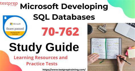 Exam 70 762 Microsoft Developing Sql Databases Study Guide Blog