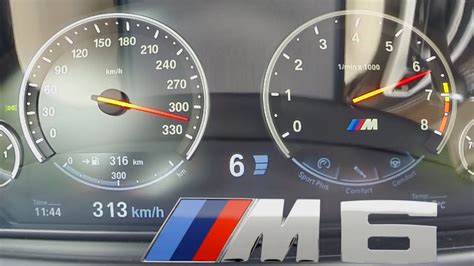 BMW M6 2017 Acceleration COMPETITION PACKAGE 0 313 Km H Top Speed