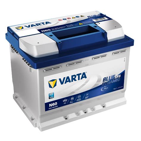 Batteria Varta EFB 60Ah Start Stop 640A N60 Ricambi Auto SMC