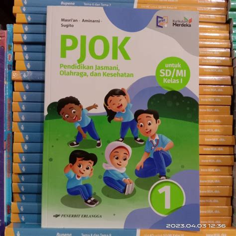 Jual Buku Pjok Kelas Sd Kurikulum Merdeka Erlangga Buku Penjasorkes