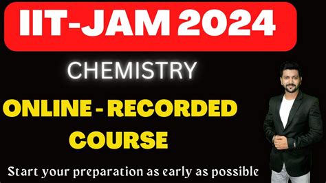 Iit Jam 2024 Iit Jam Chemistry Iit Jam Online Course Aarambh 2