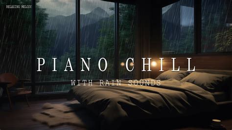 Calm Rain Sounds And Beautiful Piano In Forest 🌧️🌲 Sleep Music For