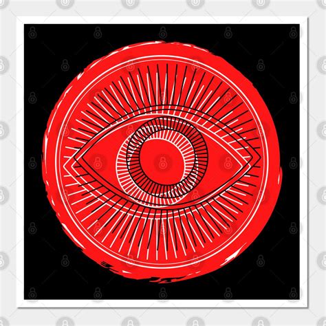 Evil Eye Symbol Red Wall And Art Print Evil Eye Amulet In 2022 Eye Symbol Art Prints Print