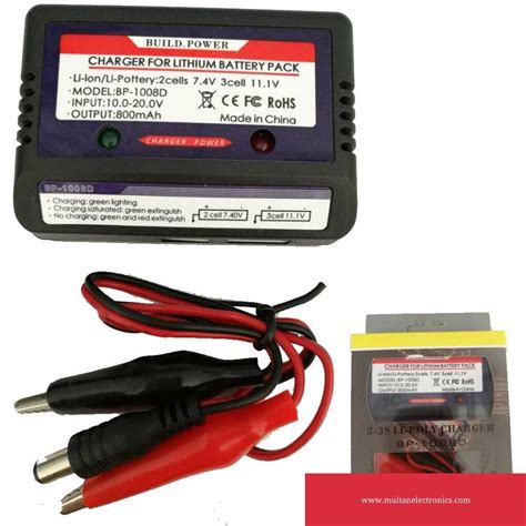 Lipo Battery Charger 7 4V 11 1V 10W Balance MULTAN ELECTRONICS