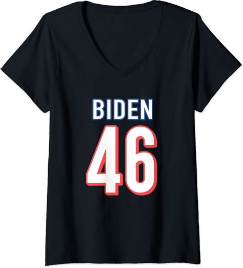 Amazon Womens Team Biden 46 Jersey Vote Joe Biden 2020 Anti