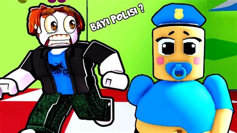 Kabur Dari Polisi Bayi Barry Yang Jahat Roblox Indonesia YouTube