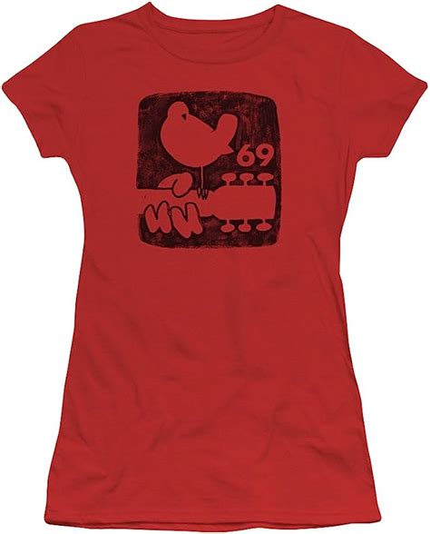 Woodstock Womens Summer 69 T Shirt Xx Large Red Uk Fashion