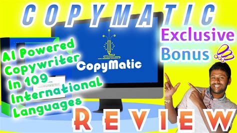 Copymatic Review Demo Ai Powered Copywriter Writes Unlimited Copies