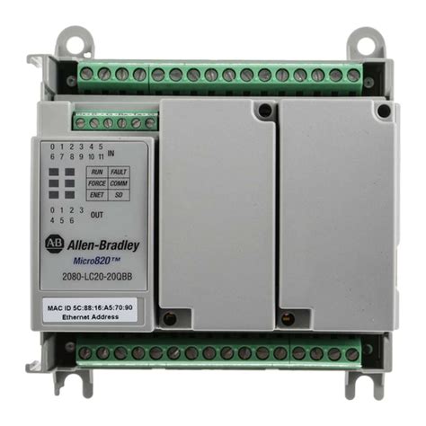 Allen Bradley Micro Controller Installation Instructions Manual