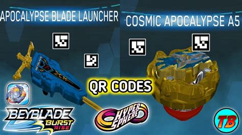 New Cosmic Apocalypse A Apocalypse Blade Launcher Qr Codes